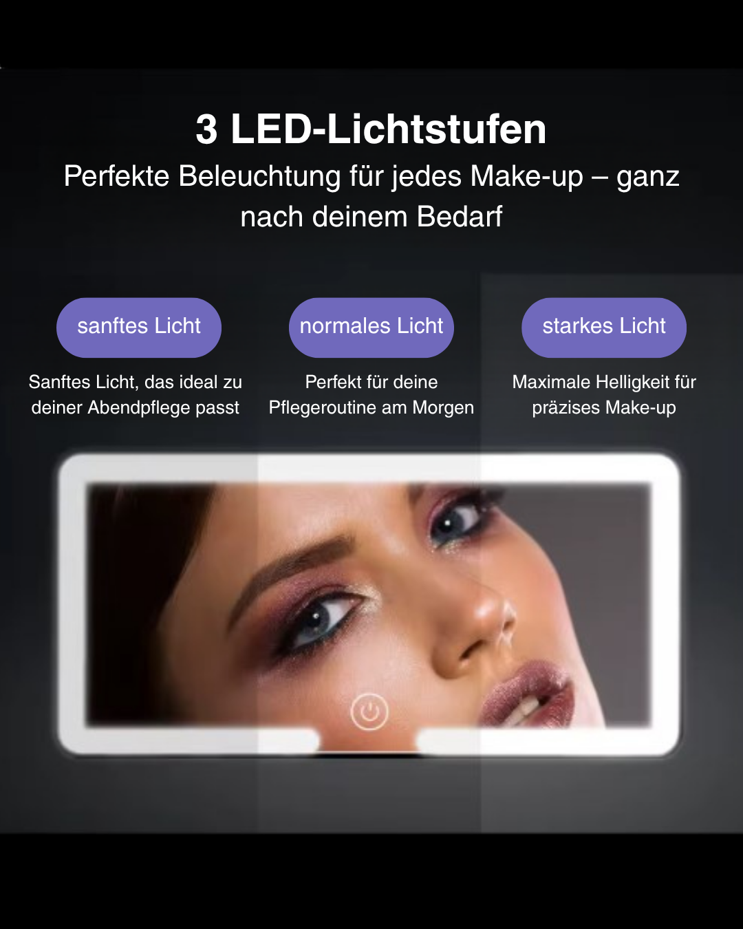 GlowVue Pro - Le miroir de maquillage