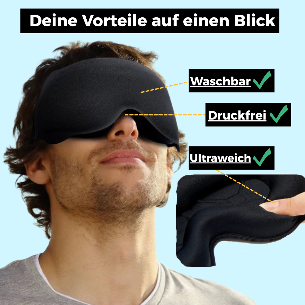 Snoozelle - Die 3D Schlafmaske