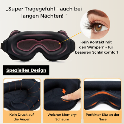 Snoozelle - Die 3D Schlafmaske